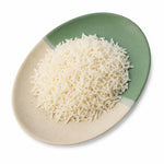 Load image into Gallery viewer, 12" oval rice dish green and white
