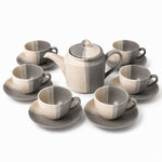 Load image into Gallery viewer, Dual Glaze Tea Set