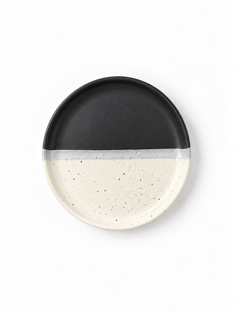 6" Dual Glaze Plate
