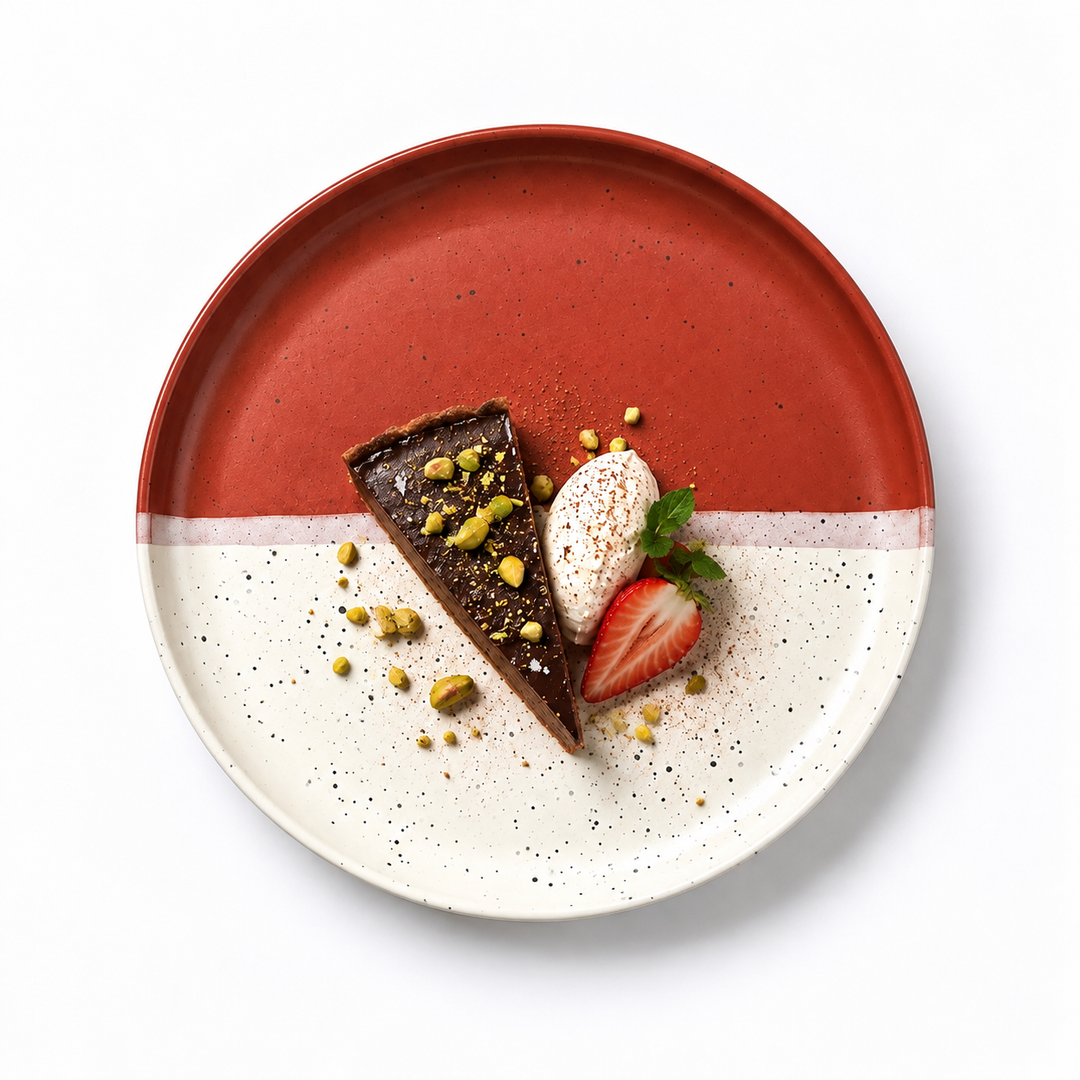 10.5" Dual Glaze Plate