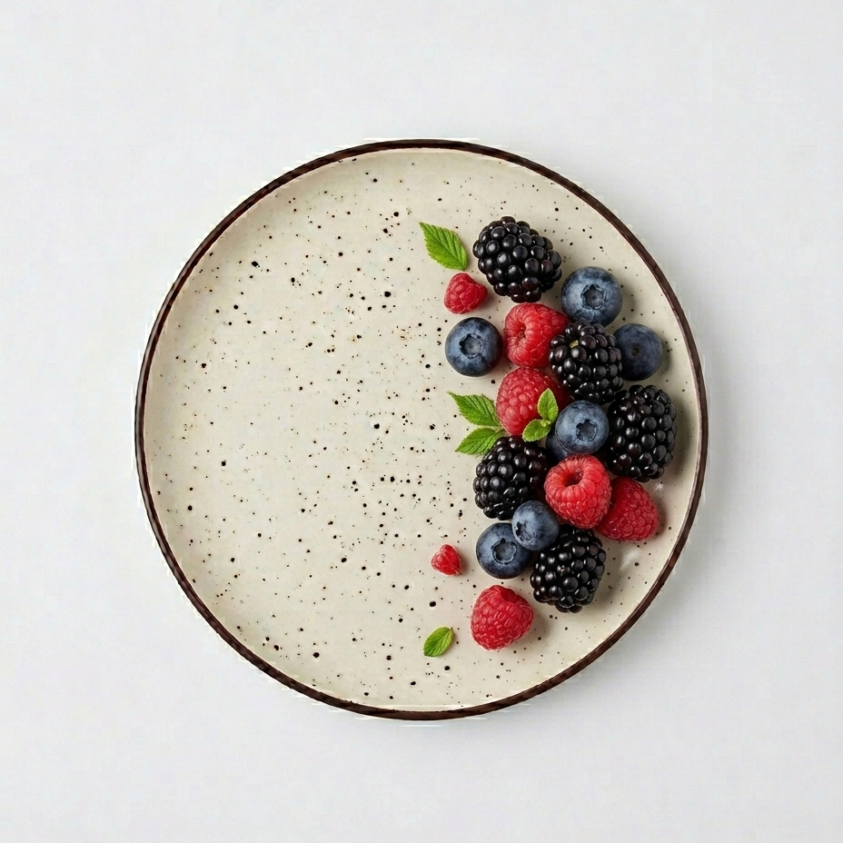 10.5" Collar Plate with Sprinkles