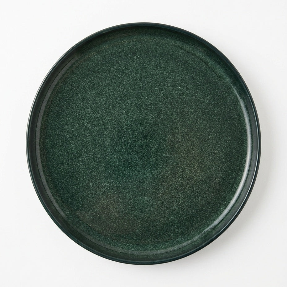 10.5" Reactive Glaze Collar Plate