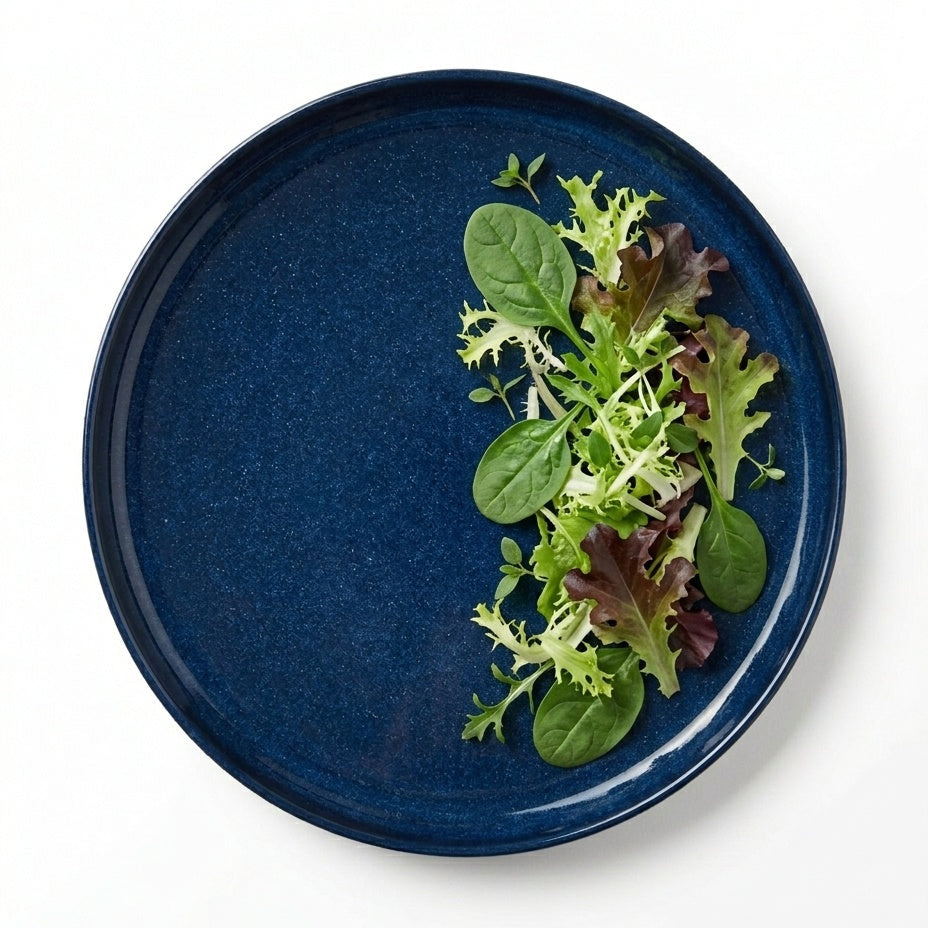 10.5" Reactive Glaze Collar Plate