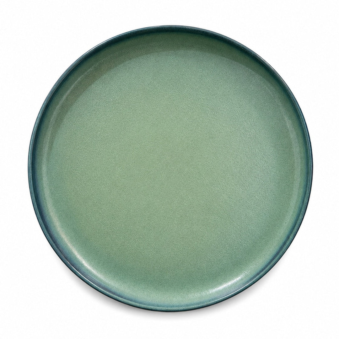 10.5" Reactive Glaze Collar Plate
