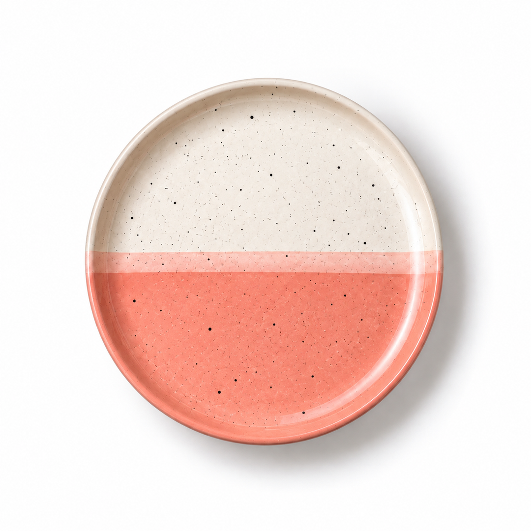 8.5" Dual Glaze Plate