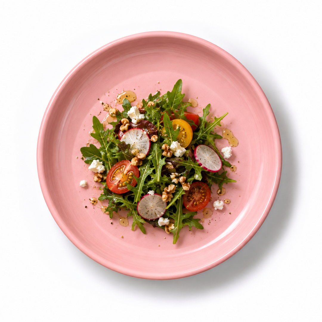 8.5" Solid Glaze Collar Plate