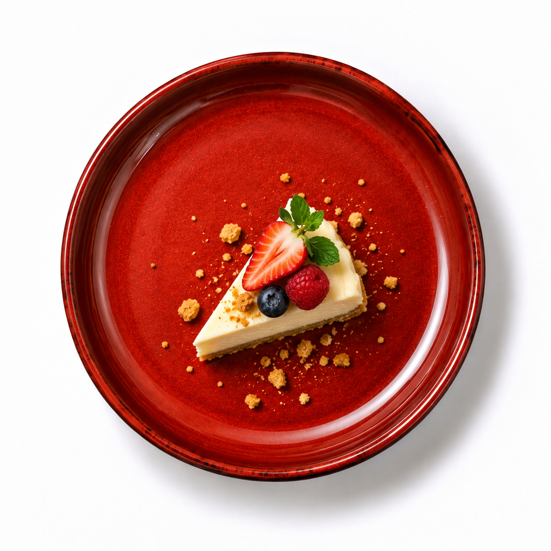 8.5" Solid Glaze Collar Plate