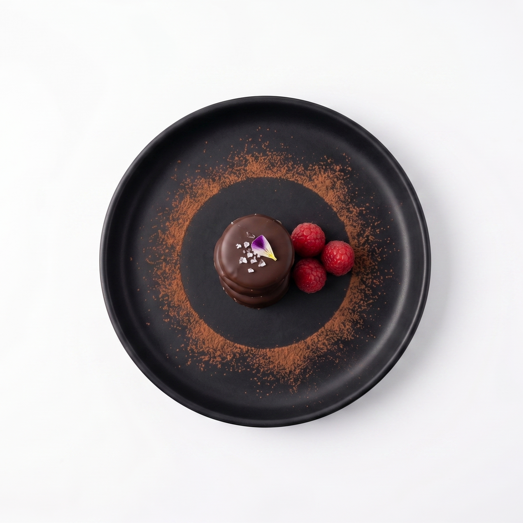 Dessert Plate with Sprinkles 6 Inch