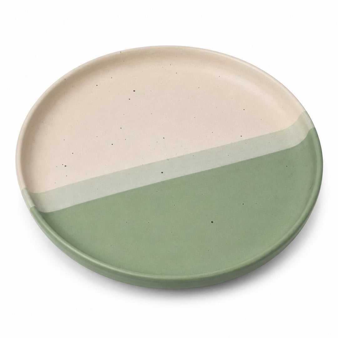 6" Dual Glaze Plate