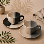 Load image into Gallery viewer, Cup and Saucer- Dual Glaze