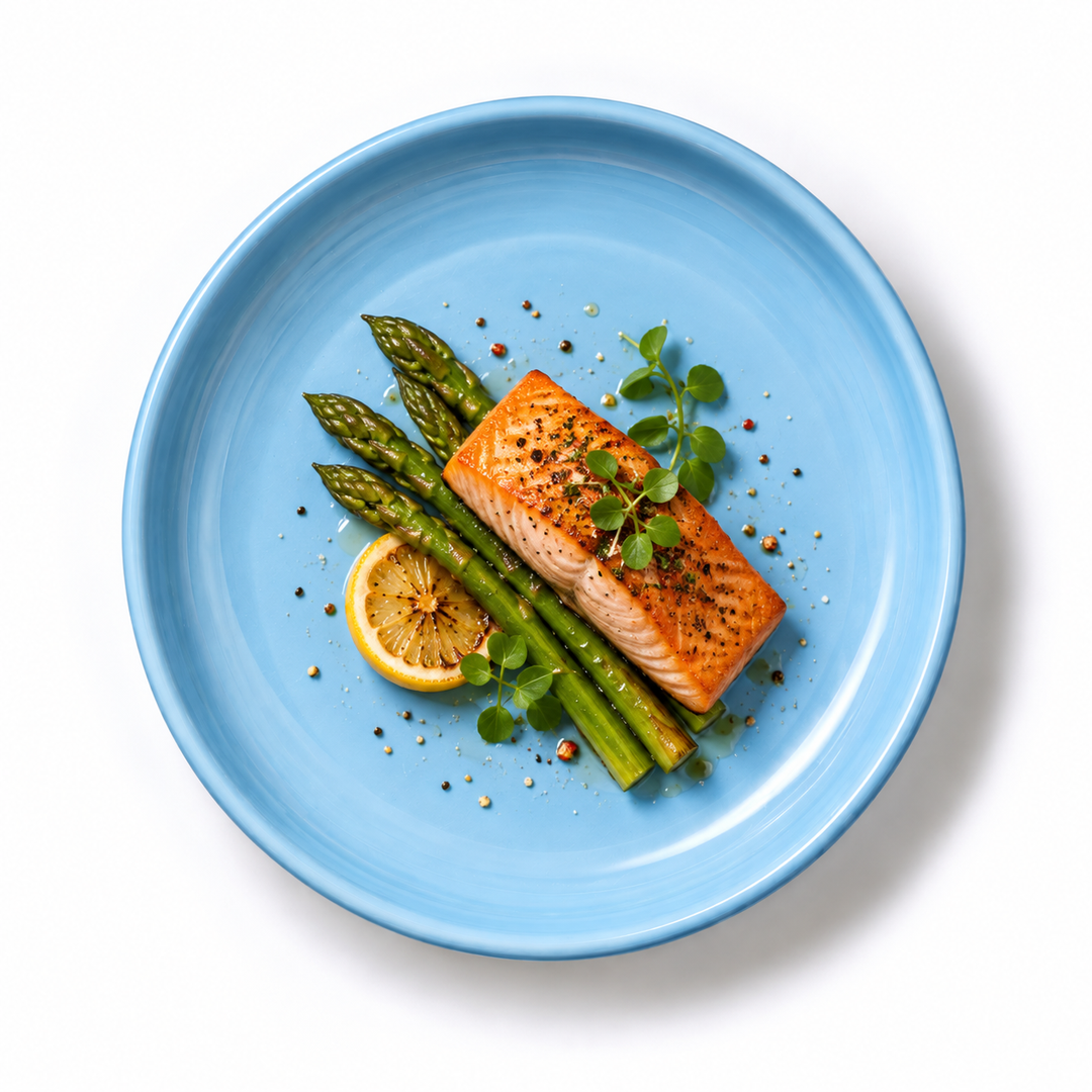 8.5" Solid Glaze Collar Plate