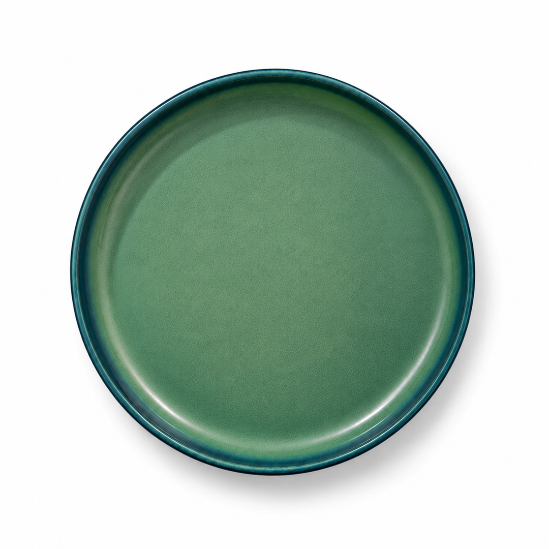 8.5" Reactive Glaze Collar Plate