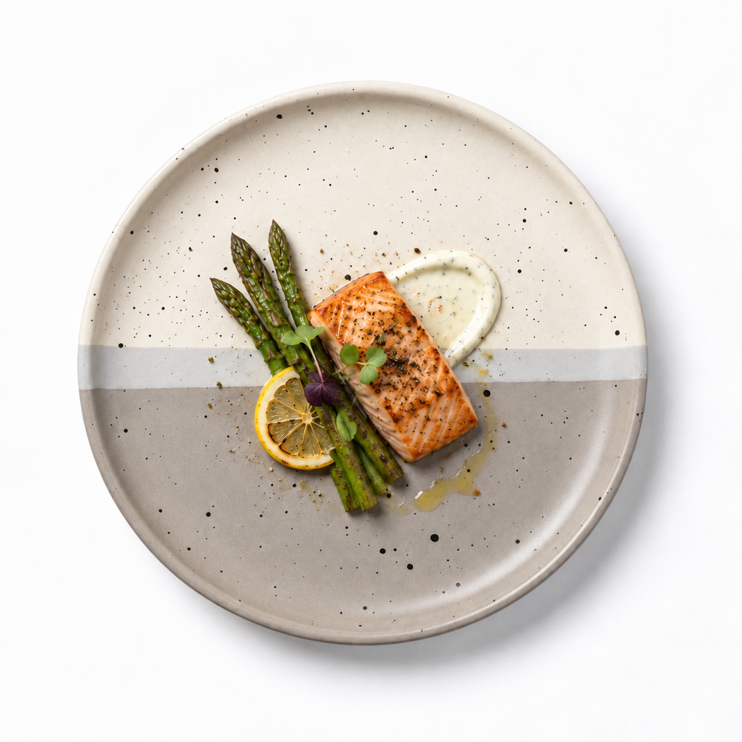 10.5" Dual Glaze Plate