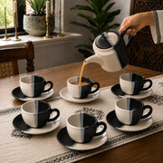 Dual Glaze Tea Set