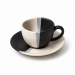 Load image into Gallery viewer, Cup and Saucer- Dual Glaze