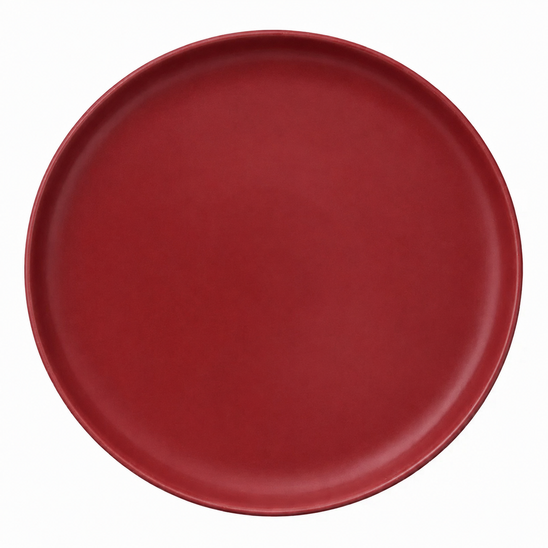 10.5" Solid Glaze Collar Plate