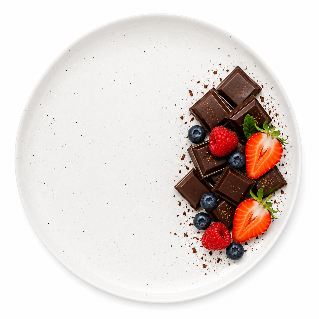 10.5" Collar Plate with Sprinkles