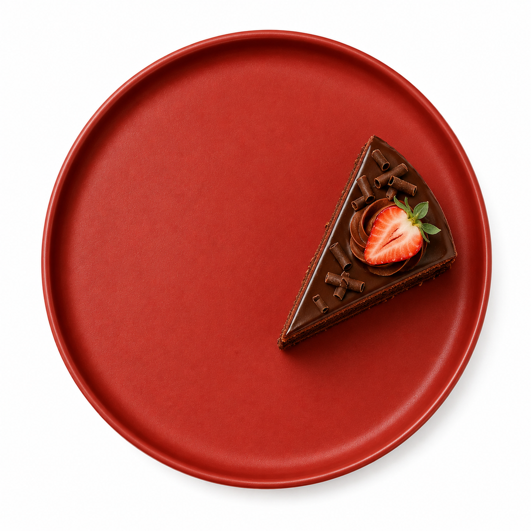 Dessert Plate with Sprinkles 6 Inch