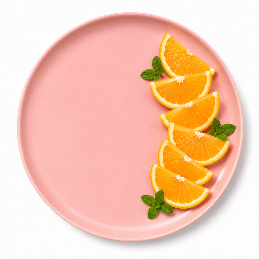 8.5" Solid Glaze Collar Plate