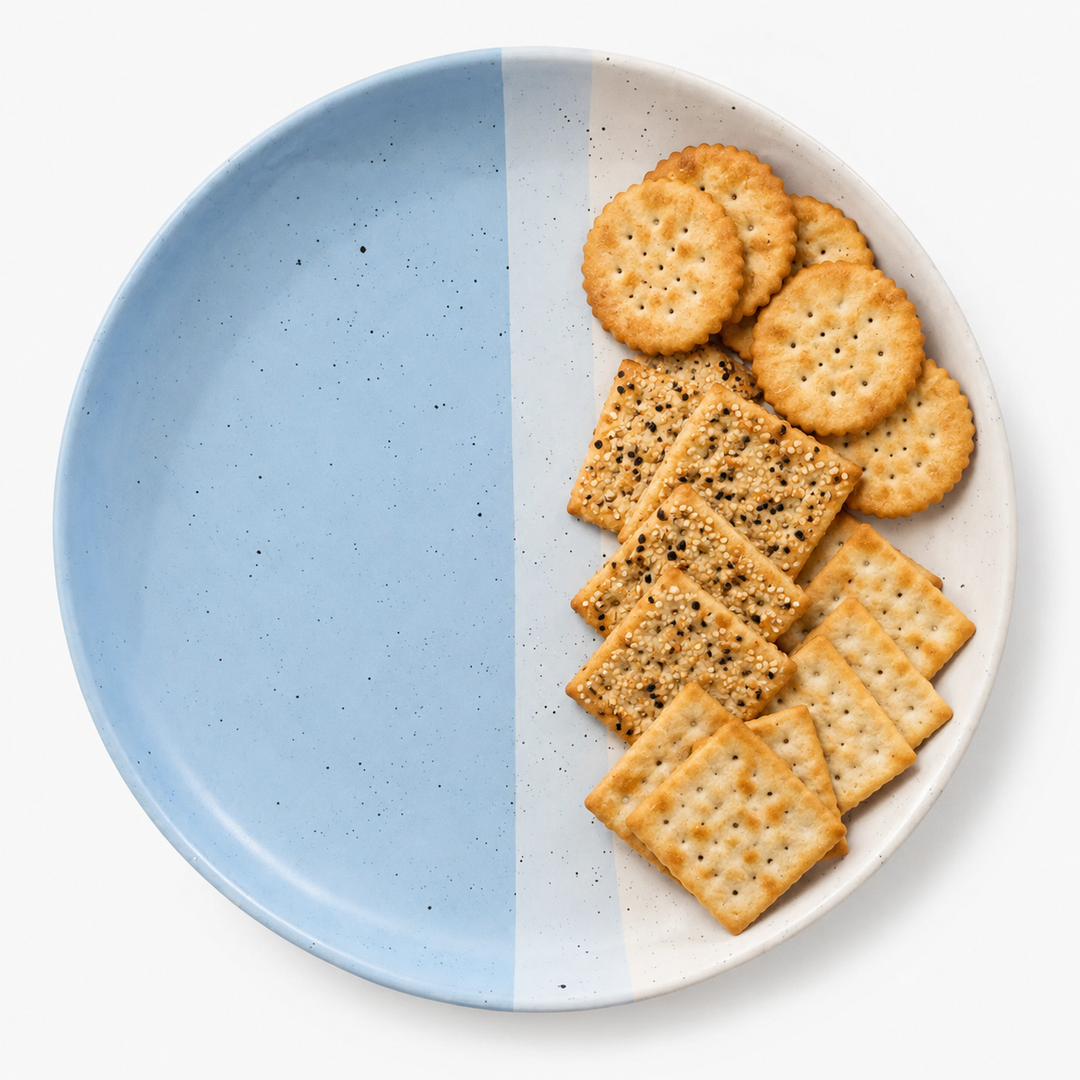 8.5" Collar Plate with Sprinkles