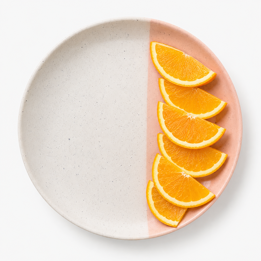8.5" Collar Plate with Sprinkles