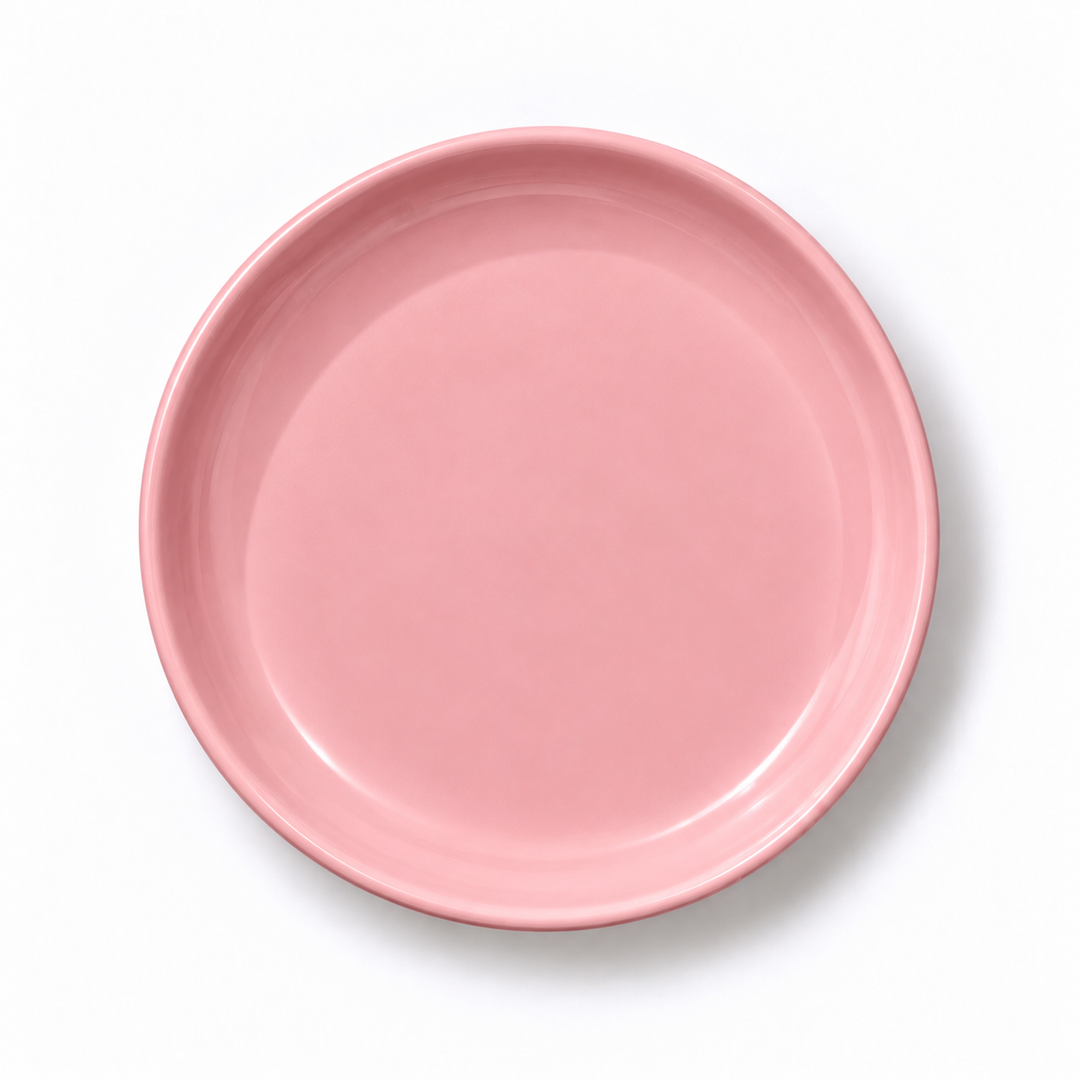 8.5" Solid Glaze Collar Plate