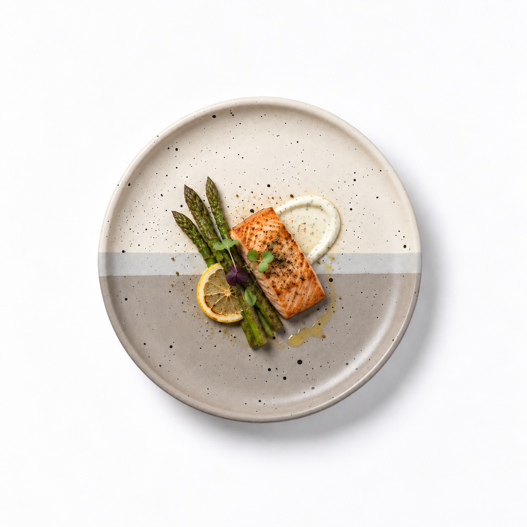 8.5" Dual Glaze Plate