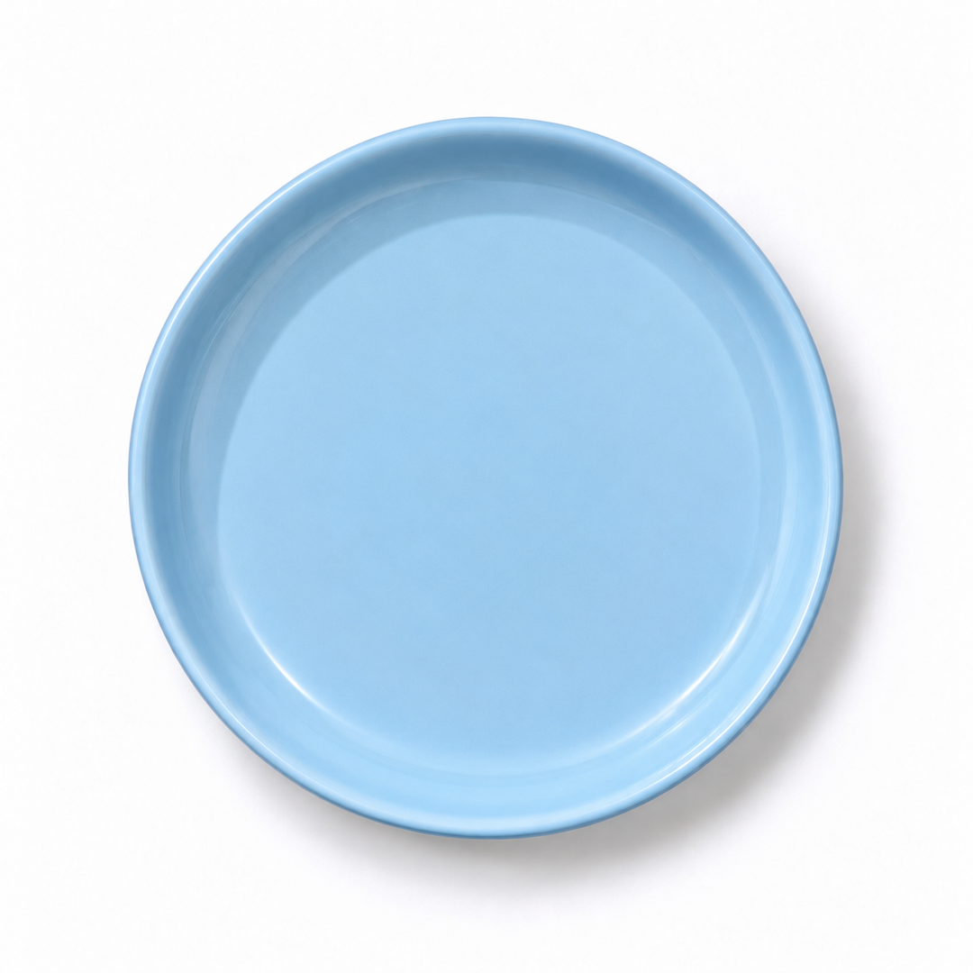 8.5" Solid Glaze Collar Plate