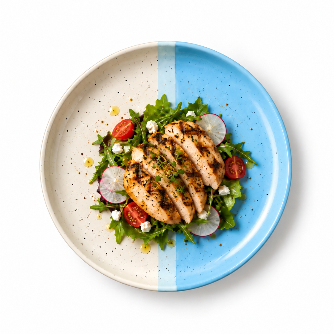 10.5" Dual Glaze Plate