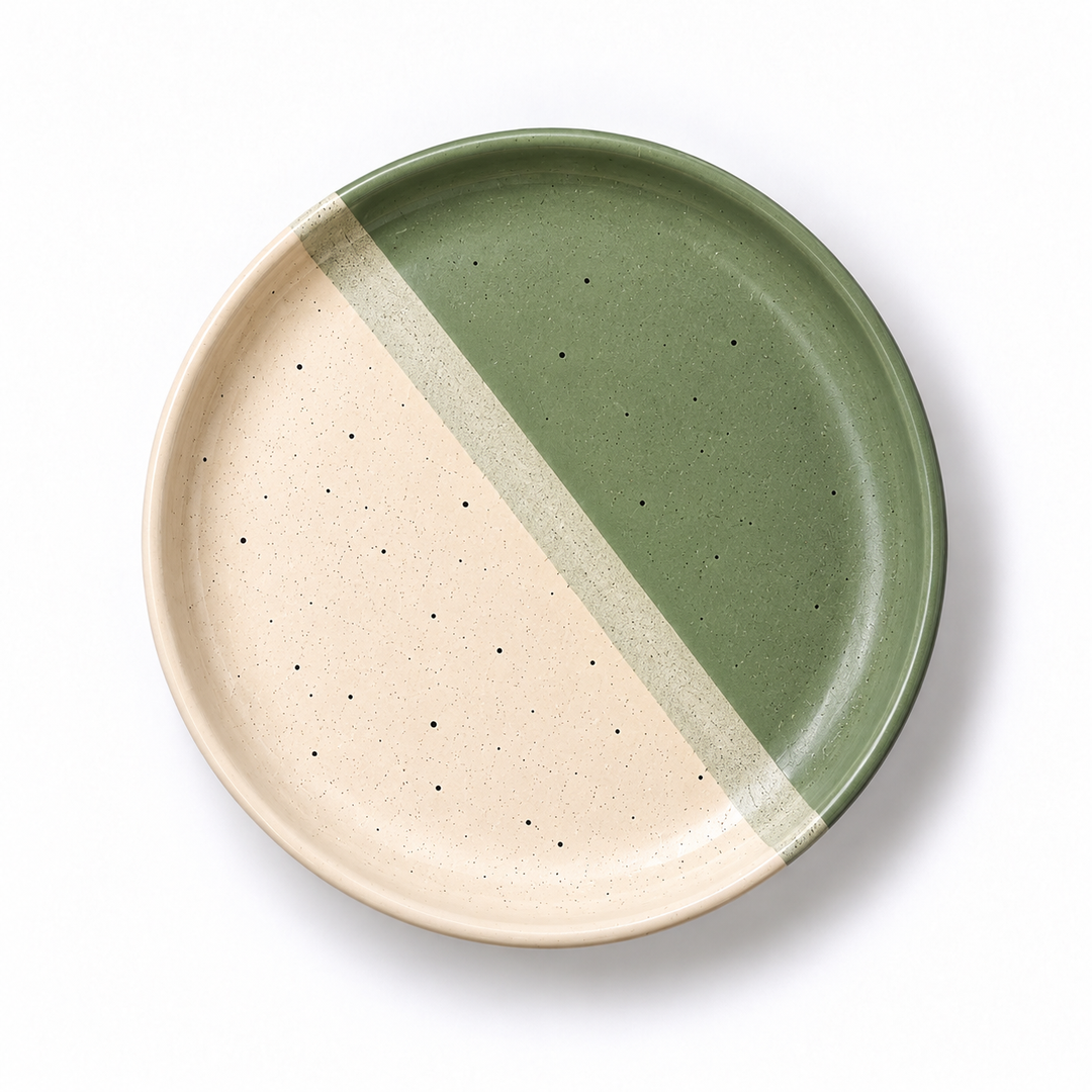 8.5" Dual Glaze Plate