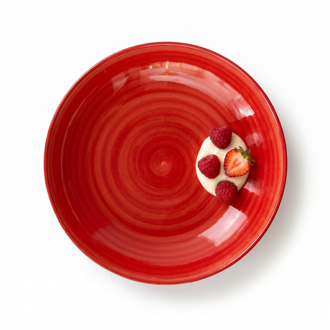 Swirl 8.5 Inch Deep Plate