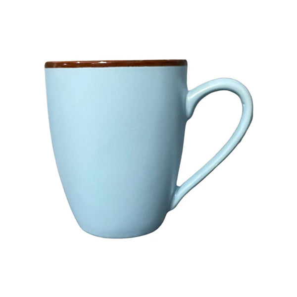 Matte Sky Blue with brown detailing