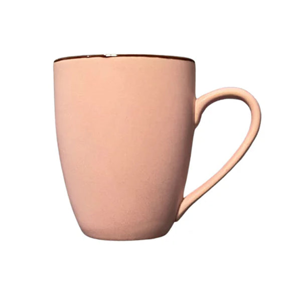 Matte Pink with brown Detailing