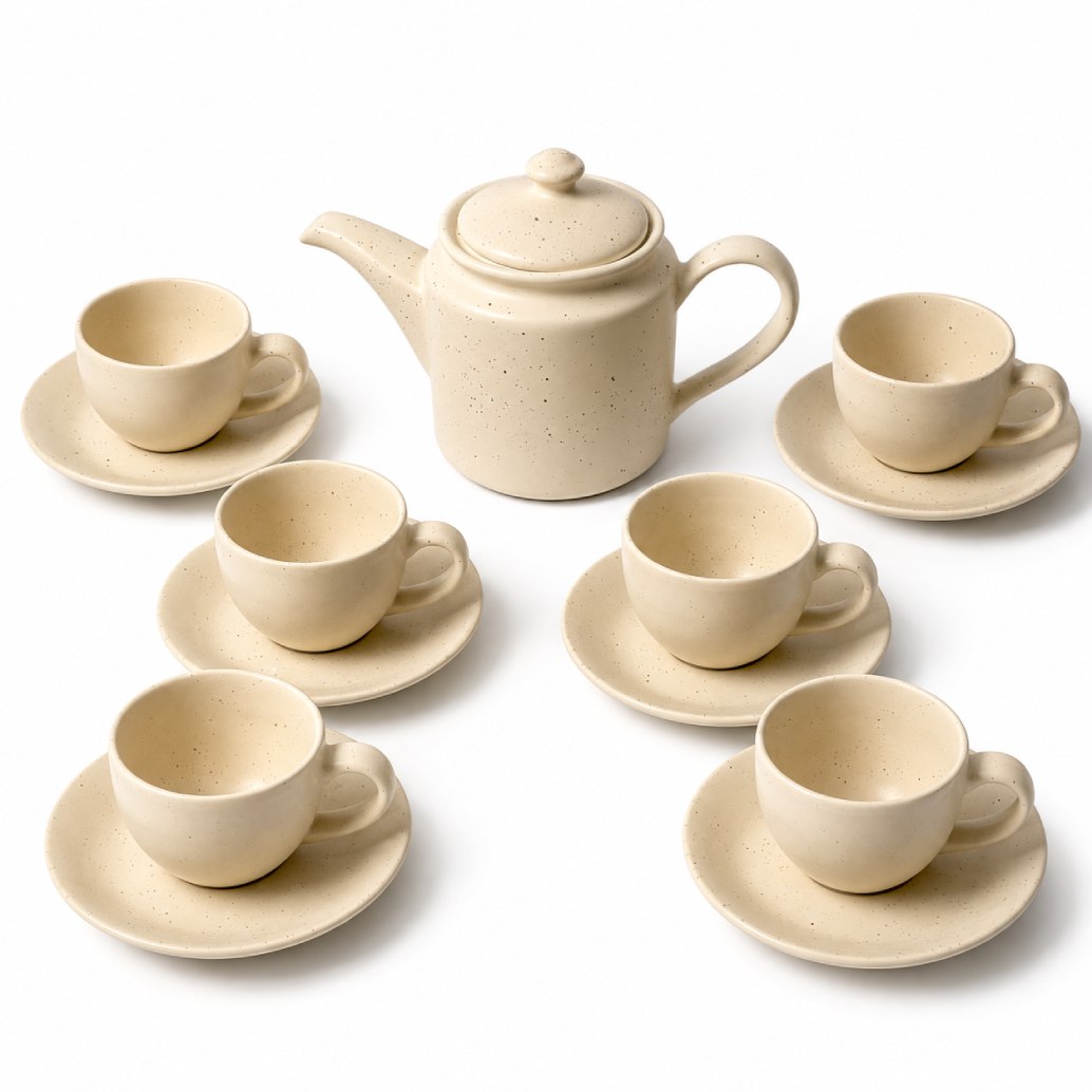 Solid Glaze Tea Set