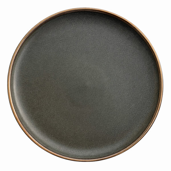10.5" Reactive Glaze Collar Plate