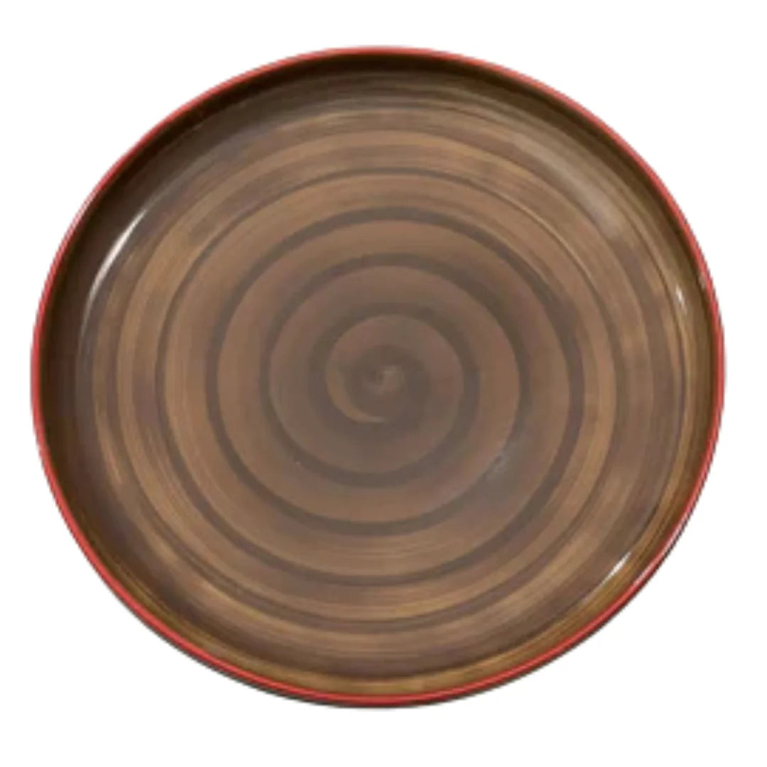 Swirl 10.5 Inch Round Plate